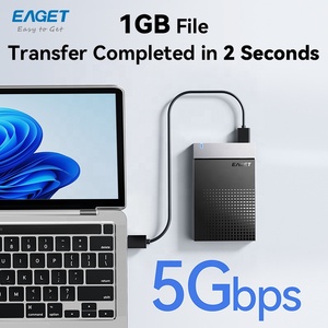 EAGET Carcasa Externa Portátil <span class=keywords><strong>para</strong></span> Disco Duro de <span class=keywords><strong>2.5</strong></span> Pulgadas con Interfaz USB-A 3.0, Compatible con 5Gbps y 6TB, Carcasa Personalizada <span class=keywords><strong>para</strong></span> SSD - Product Image 3