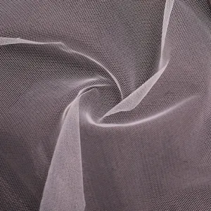 20D Swiss Net Polyester Bridal Mesh Tulle Fabric For Wedding Dress