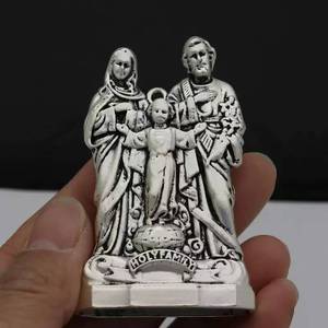 Công Giáo Thánh Gia đình kim loại Tượng điêu khắc mô hình của <span class=keywords><strong>Jesus</strong></span> Christ St. Joseph con Tôn Giáo quà tặng trang trí - Product Image 2