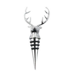 Deer Head Wine <b>Bottle</b> <b>Stoppers</b> Metal Sealing <b>Stopper</b> Simple Style Zinc Alloy <b>Bottle</b> <b>Stopper</b> For Wine - Product Image 4