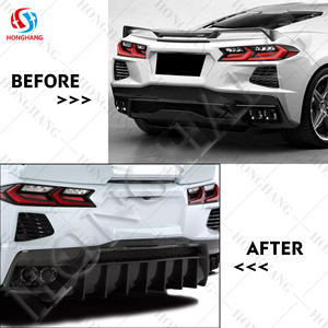 Diffuseur arrière en Fiber de carbone de marque Chaoshenghang adapté pour <span class=keywords><strong>Chevrolet</strong></span> <span class=keywords><strong>Corvette</strong></span> <span class=keywords><strong>C8</strong></span> accessoires lèvre de diffuseur arrière 2020 2021 <span class=keywords><strong>2022</strong></span> 2023 - Product Image 3