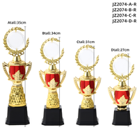 Nouveau design 2026 – Trophée de ballet en plastique coloré de haute qualité, coupe de récompense pour concours de beauté avec socle haut