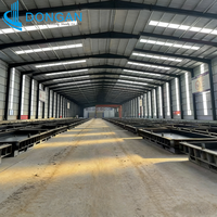 Bâtiment d'entrepôt préfabriqué en acier à structure lourde pour le stockage de marchandises industrielles et les projets de travaux intensifs