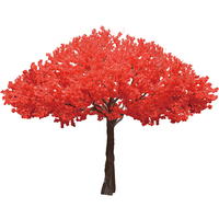 Centre de table de mariage Arbre de cerisier pleureur artificiel en fibre de verre Rose Résistant aux UV Écologique Décoration de fête