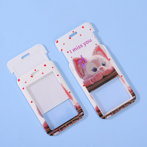 Porta Tarjetas Deslizante Yuande ABS, Tamaño Convencional para Estudiantes, con Cordón, Diseño Personalizable - Product Image 2