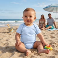 Baumwoll-Interlock Kurzarm-Bubble-Romper Unisex Baby Junge Mädchen Leichter Atmungsaktiver Weicher Sommer-Strampler für E-Commerce-Verkäufer