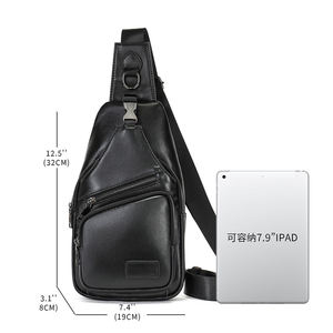 AndoBag - Bolsos de Pecho de Cuero Vacuno Genuino para Hombre, Bolsos Cruzados de un Solo Hombro para Viajes al Aire Libre, Bolso de Mensajero, Bolso de Mano Masculino 9125 - Product Image 4