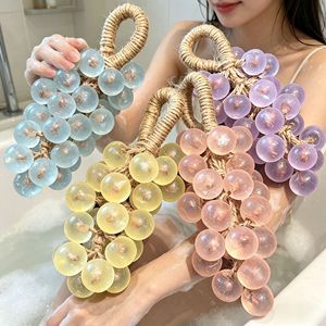 สบู่คริสตัลทำมือแบบธรรมชาติ  บรรจุในกลุ่มรูปองุ่น  ผลิตด้วยวิธีการกดเย็น  ของขวัญแฮนด์เมดแบบกำหนดเองได้ - Product Image 4