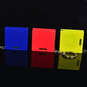 พวงกุญแจตลับเมตร 1 เมตร พร้อมระดับน้ำและไม้บรรทัดเหล็ก ขนาดกะทัดรัด น้ำหนักเบา ของขวัญส่งเสริมการขาย - Product Image 2