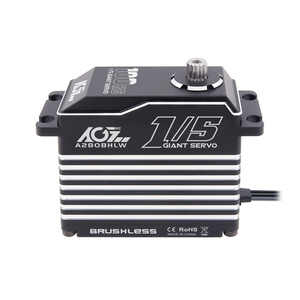 AGFRC 2S HV A280BHLW 100KG Súper Torque 0.110Seg Engranaje de Acero Reforzado Sin Escobillas Impermeable Escala 1/5 - Product Image 1