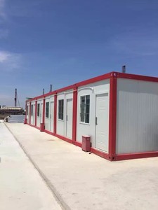Acero ligero bajo costo casa prefabricada Casa del envase para <span class=keywords><strong>el</strong></span> campamento para oficina - Product Image 4