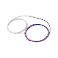 Acoplador de Fibra Óptica Unionfiber FBT PLC 1x2 1x3, 0.9mm 1M, Relación de División 50/25/25, Personalizable