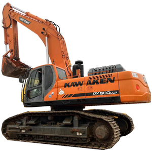 Excavatrice d'occasion DOOSAN DX500 de 50 tonnes pour la construction de fondations de bâtiments de grande hauteur, dotée d'une structure robuste et flexible, à vendre - Product Image 1