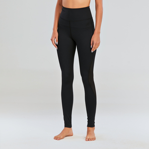 Vente en gros de pantalons noirs collants de fitness et de gymnastique leggings serrés <span class=keywords><strong>anti</strong></span>-<span class=keywords><strong>cellulite</strong></span> leggings d'entraînement extensibles pour femmes - Product Image 3