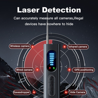 Détecteur de caméra infrarouge sans fil multifonctionnel portable T15, détecteur d'alarme de vol de signal sans fil anti-localisation GPS