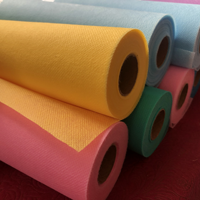 Nappe jetable colorée écologique en non-tissé, couleur personnalisée, pour hôtel, restaurant, fête, traiteur