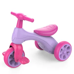 Paseo en el juguete-Nouveau Produit Bébé Mini Vélo De Dessin Animé Trois Pédale Ronde Bébé Ride Voiture