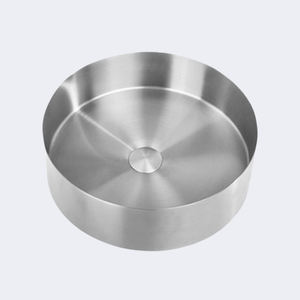 YIDA Design moderne lavabo en acier inoxydable comptoir Art évier pistolet gris blanc <span class=keywords><strong>noir</strong></span> doré couleurs pour Villa hôtels salles de bains - Product Image 4