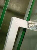 Mesin Pembersih Sudut Jendela dan Pintu PVC UPVC Aluminium Otomatis Bermotor Baru
