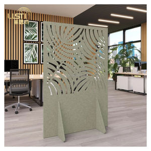 Listi <span class=keywords><strong>cloison</strong></span> mobile de haute qualité noir livraison d'usine matériaux d'insonorisation décoration <span class=keywords><strong>intérieure</strong></span> séparateurs de pièces acoustiques - Product Image 2