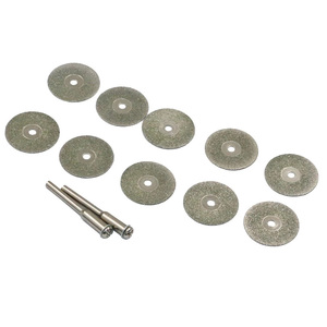 22mm Mini <b>Abrasive</b> Diamond Cutting Disc Set for Dremel Rotary Cutter Saw Blade Grinding Wheels Disk with Mandrel Power Tools Kit - Product Image 2