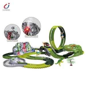 Meilleures ventes d'<span class=keywords><strong>Amazon</strong></span> : Jouets créatifs pour enfants, bricolage, assemblage, volcan pulvérisateur, dinosaures, jouets électriques, voitures de course sur rail, pistes de course pour enfants - Product Image 1