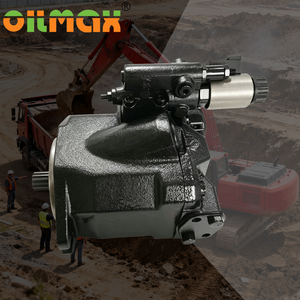 BQ3269098 Bomba de pistones hidráulica OM-PUMP-A10VSO28ED72/52L con puerto de retorno de aceite de extremo de 2 orificios para sistema hidráulico principal de miniexcavadora - Product Image 1