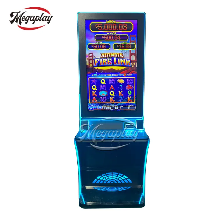 32" Vertical Touch Screen Electronic Bingo Diamond Lotto Skill Slot Game Machines