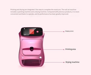 เครื่องพิมพ์ลายเล็บ CM CM-Nail Art Printer 3D อัตโนมัติเต็มรูปแบบ พร้อมเทคโนโลยี LED สำหรับใช้ในร้านเสริมสวย - Product Image 4