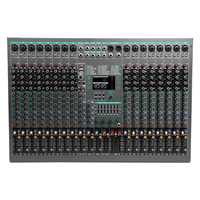 Console de mixage audio professionnelle 18 canaux avec 99 effets DSP, Bluetooth, MP3, USB et alimentation fantôme 48V pour scène et studio