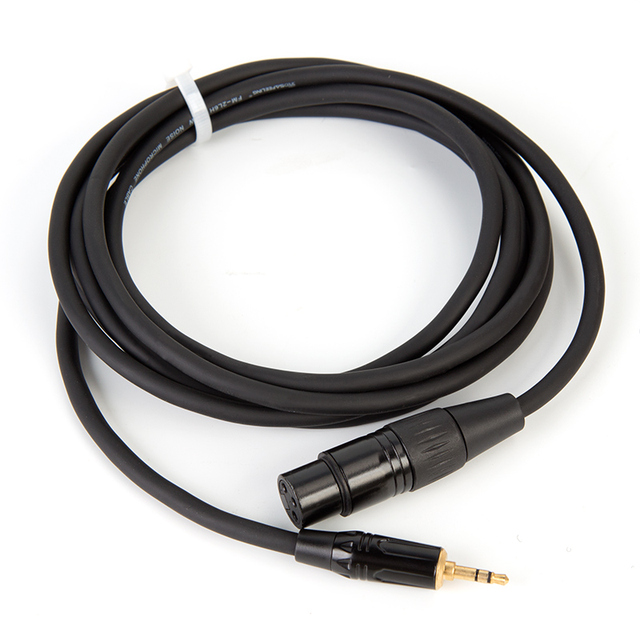 AC085 Professional XLR Female to 3.5mm TRS Cable with OFC Conductors for Microphones to Audio Interfaces, Cameras & Mixers
