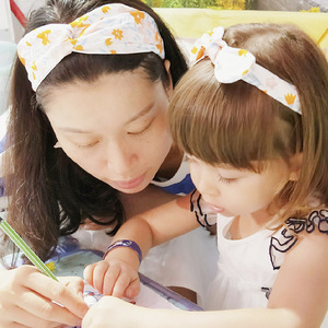 <span class=keywords><strong>Accesorios</strong></span> para el cabello a juego para madre e hija, conjunto de diadema para mamá y yo, <span class=keywords><strong>accesorios</strong></span> para el cabello para bebé - Product Image 2