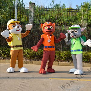 Adulti zampa cane pattuglia mascotte Costume festa per adulti mascotte Costume personaggio dei cartoni animati cane Pawpatrol costumi mascotte - Product Image 5