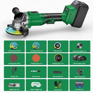 Amoladora Angular Inalámbrica de 125 mm con Motor sin Escobillas de 20 V y Alto Torque para Cortar Metal y Acero - Product Image 6