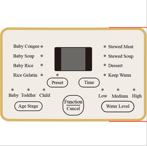 Cuisinière électrique portable mcdou pour bébé, en céramique, pour congee, riz, soupes, desserts, aliments complémentaires pour bébé - Product Image 5