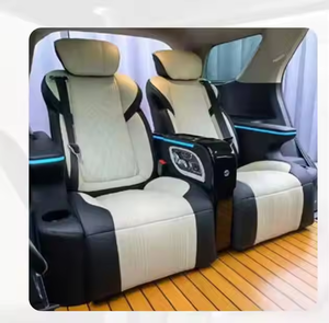 Siège de voiture en cuir personnalisé, réglable électriquement, avec ventilation, pour <span class=keywords><strong>Volkswagen</strong></span> Vito, limousine de luxe, <span class=keywords><strong>VIP</strong></span>, camping-car, fourgonnette - Product Image 4