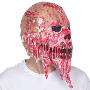 Máscara de Látex Divertida y Realista de Cabeza Completa con Efecto de Carne Fluida, Suave y Cómoda para Halloween, Cosplay, Disfraces, Fiestas y Escenarios - Product Image 5