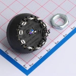 MFR01-A1F00L1S-B Rotary Switch Through hole Component (THT) Switch Flat Type Solder Tab 8A 250V - Product Image 2