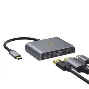 Base de Conexión 3 en 1 PD100W de Aleación de Aluminio Tipo C 3.1 con Compatibilidad Universal para 2.0 + USB3.0 para Laptop y PC - Product Image 2