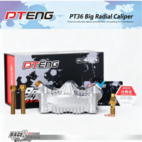 Kit de mise à niveau de frein à disque radial PTENG PT36 Big Caliper, pompe de frein à disque à aileron de requin pour moto à 2 roues, cyclomoteur électrique, trottinette électrique, mod.