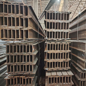 Poutre en H et poutre en I en acier au carbone laminé à chaud ASTM, grade S235JR-S355J2, 6m/12m, personnalisable, galvanisé, acier structurel, bon prix, en stock - Product Image 6