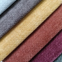 Tissu d'ameublement en chenille pour canapé, 310 g/m², poids lourd, 100 % polyester, tissu pour meubles