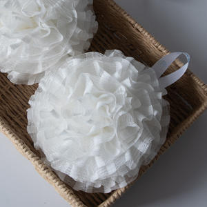 Super large Cute Lace Soft Sponge Bath Ball Shower Rub Bath Shower Wash Body Pot Sponge Scrubber Durable Healthy Massage Brush - Product Image 2