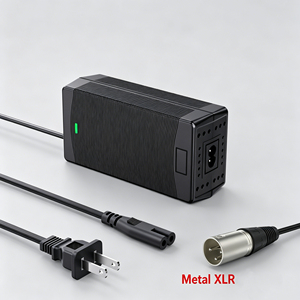 Chargeur de batterie intelligent 36V XLR 3 broches 42V 2A pour batterie Phylion pour vélo électrique/Gitane/<span class=keywords><strong>La</strong></span> Poste-E-Cargo Prise EU/US Certifié CE/FCC - Product Image 1