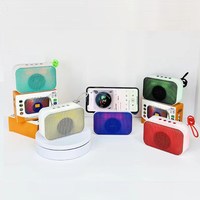 Altavoz Bluetooth Inalámbrico Portátil A011, Mini Altavoces Pequeños Bluetooth para Casa y Exteriores