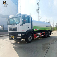 HEAVSTY 19000L Diesel Automatique Neuf 3 Essieux 6870cc 310HP Camion-citerne Arroseuse de Rue 25000kg MVM SITRAK