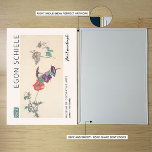 Le plus populaire Vente en gros <span class=keywords><strong>Botanique</strong></span> Tin Print Magnet Mounted Metal Poster Garden Style Flower Market Wall Decor Plaque - Product Image 4