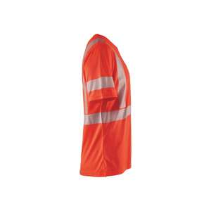 BLAKLADER - 333610135500XXXL Women's <b>Hi</b>-<b>Vis</b> <b>T</b>-<b>shirt</b> Red - EAN 7330509811467 <b>HI</b>-<b>VIS</b> WORKWEAR - Product Image 4