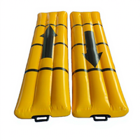 Vente en gros usine : Radeau gonflable de course d'équipe 2x0.8m en PVC, jouet de défi collectif pour activités sportives