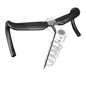 Vélo <span class=keywords><strong>de</strong></span> <span class=keywords><strong>Route</strong></span> <span class=keywords><strong>de</strong></span> Compétition TR5000 en Fibre <span class=keywords><strong>de</strong></span> Carbone avec <span class=keywords><strong>Guidon</strong></span> Courbé, Haute Résistance, Extension Externe Partagée, Câblage Entièrement Intégré - Product Image 1
